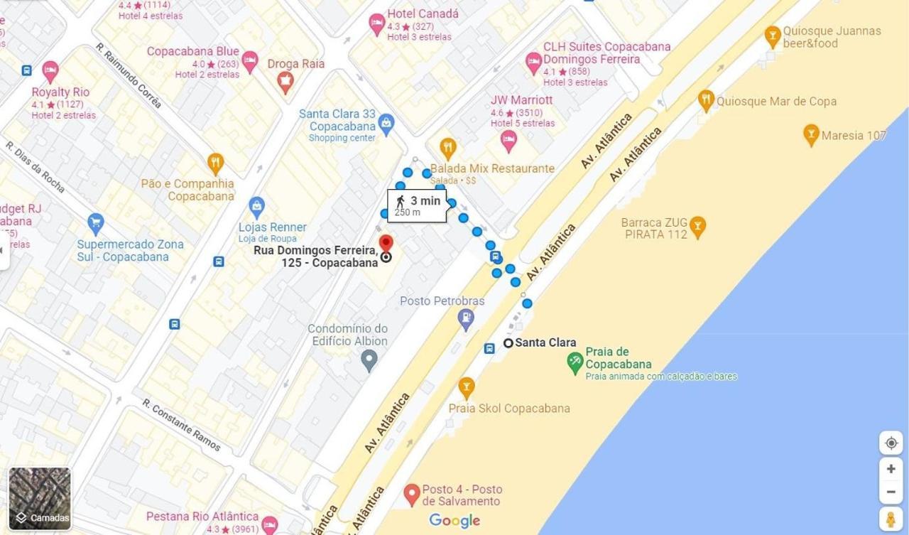 M10 - Apto A 3 Minutos Da De Copacabana Appartamento Rio de Janeiro